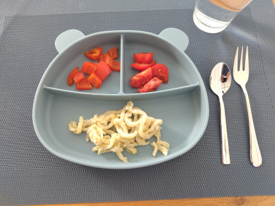 Spätzle - Paprika - Tomaten