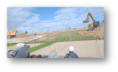 Besuch auf der Baustelle Besuch auf der Baustelle